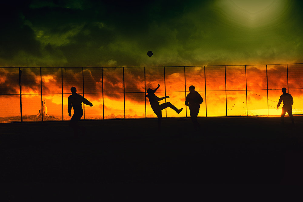 Rasta football - Max Kenzory Experimental Photographer