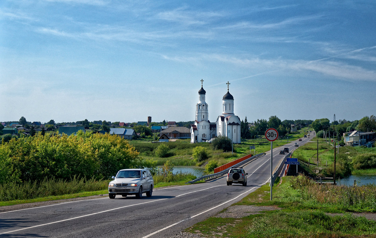 Бурмистрово, Новосибирская область. Дорога в Караканский бор - Дмитрий Конев