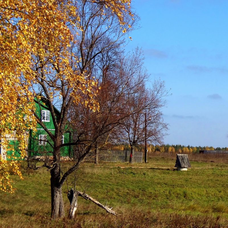 осень в деревне - Валентина. .