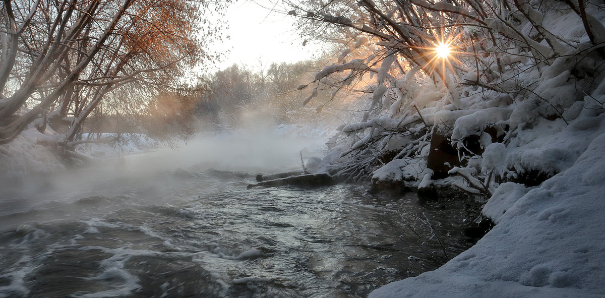 Два берега январского заката... - Андрей Войцехов Два берега январского заката... - Андрей Войцехов