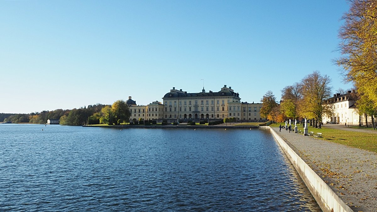 Дворец Drottningholm Стокгольм - wea *