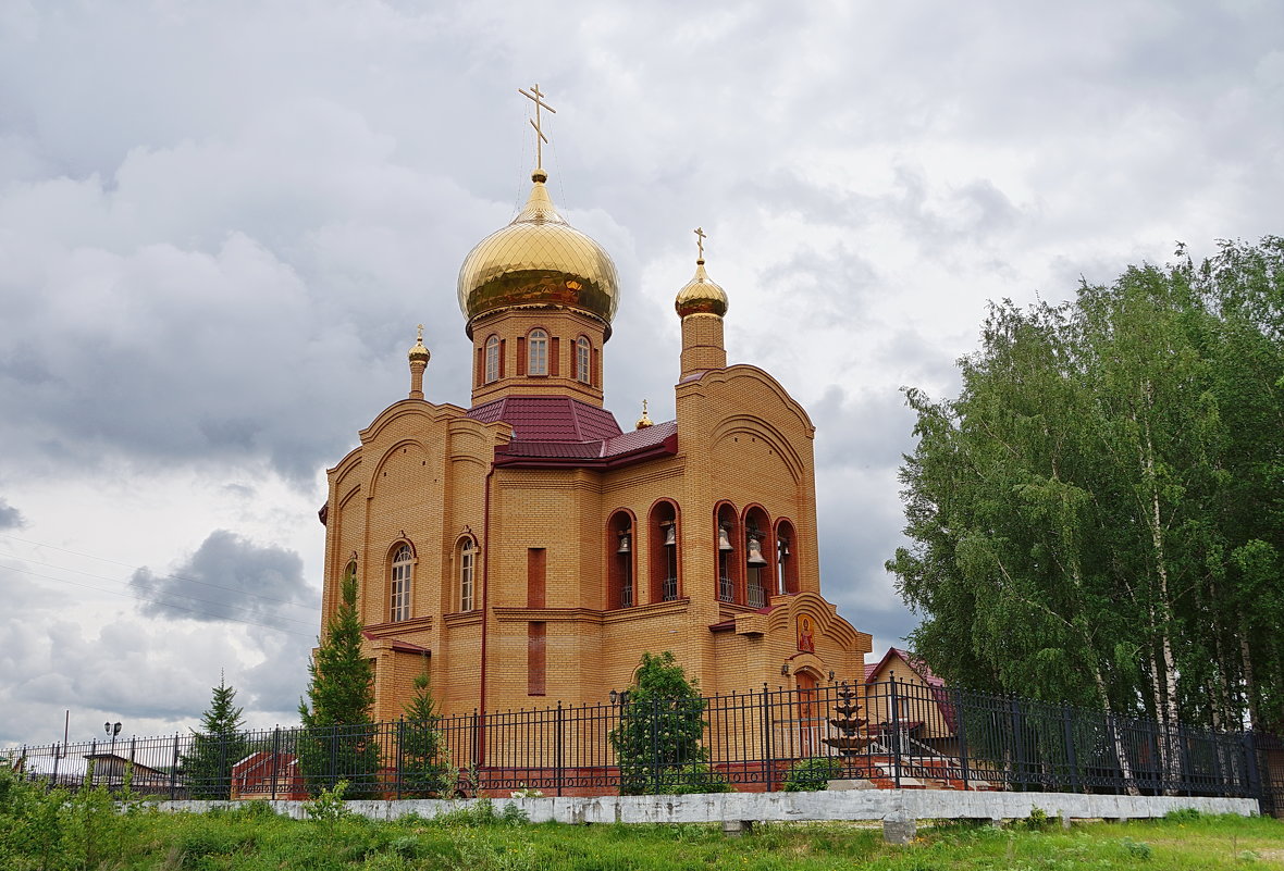 Новониколаевский сельский храм - Галина Кан