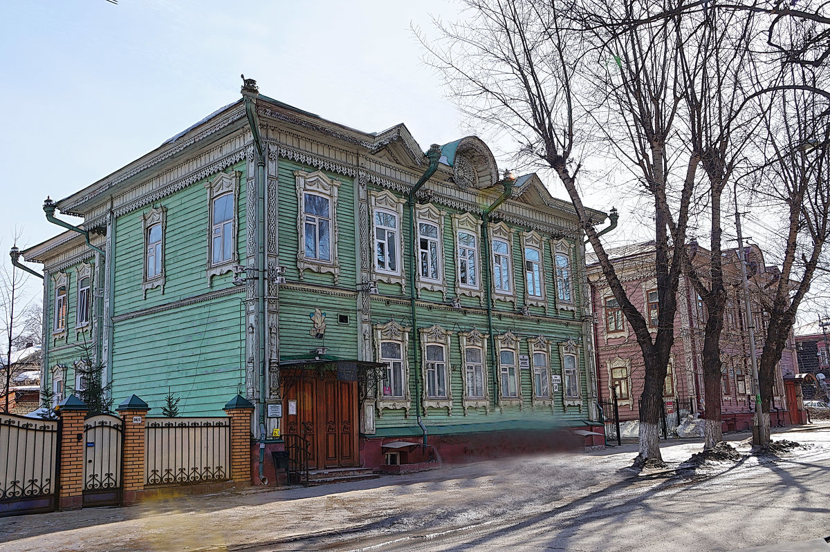 Томск деревянный - Галина Кан