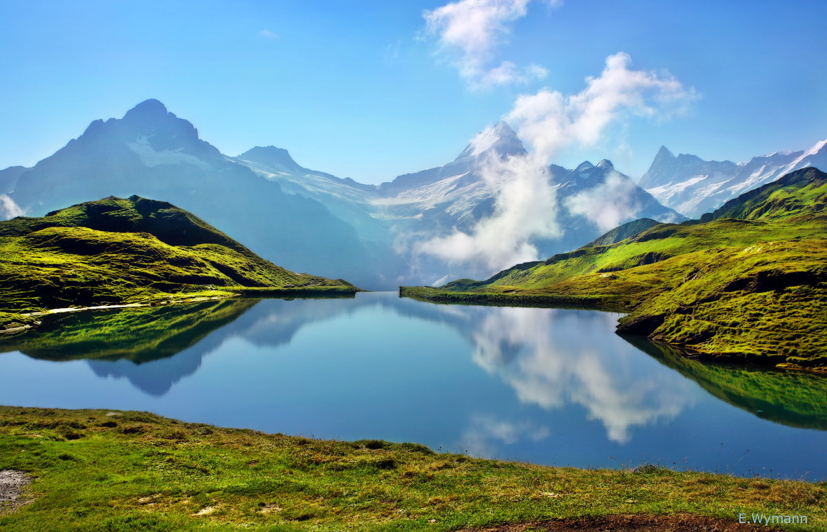 колдовское озеро-голубой магнит - Elena Wymann