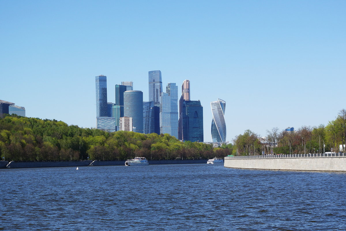 Виды Москвы с реки - Маргарита Батырева