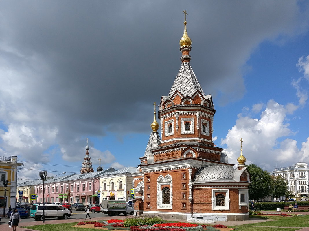 Красота старой ярославской архитектуры, в начале июля - Николай Белавин