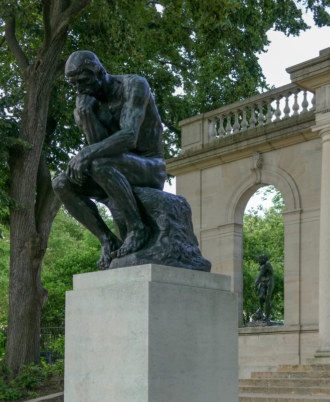 Копия работы Родена «Мыслитель» (1880—1882). - Юрий Поляков Копия работы Родена «Мыслитель» (1880—1882). - Юрий Поляков