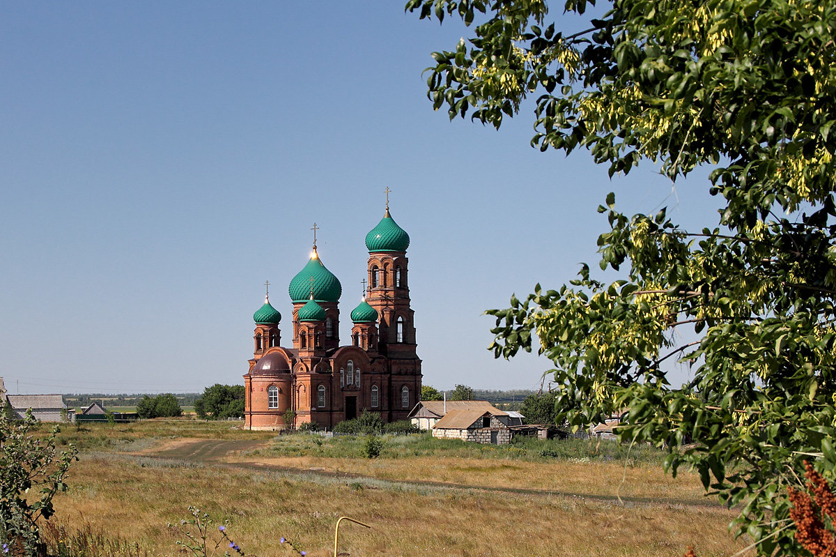 Храм Михаила Архангела. с.Переезд.  Саратовская область - MILAV V