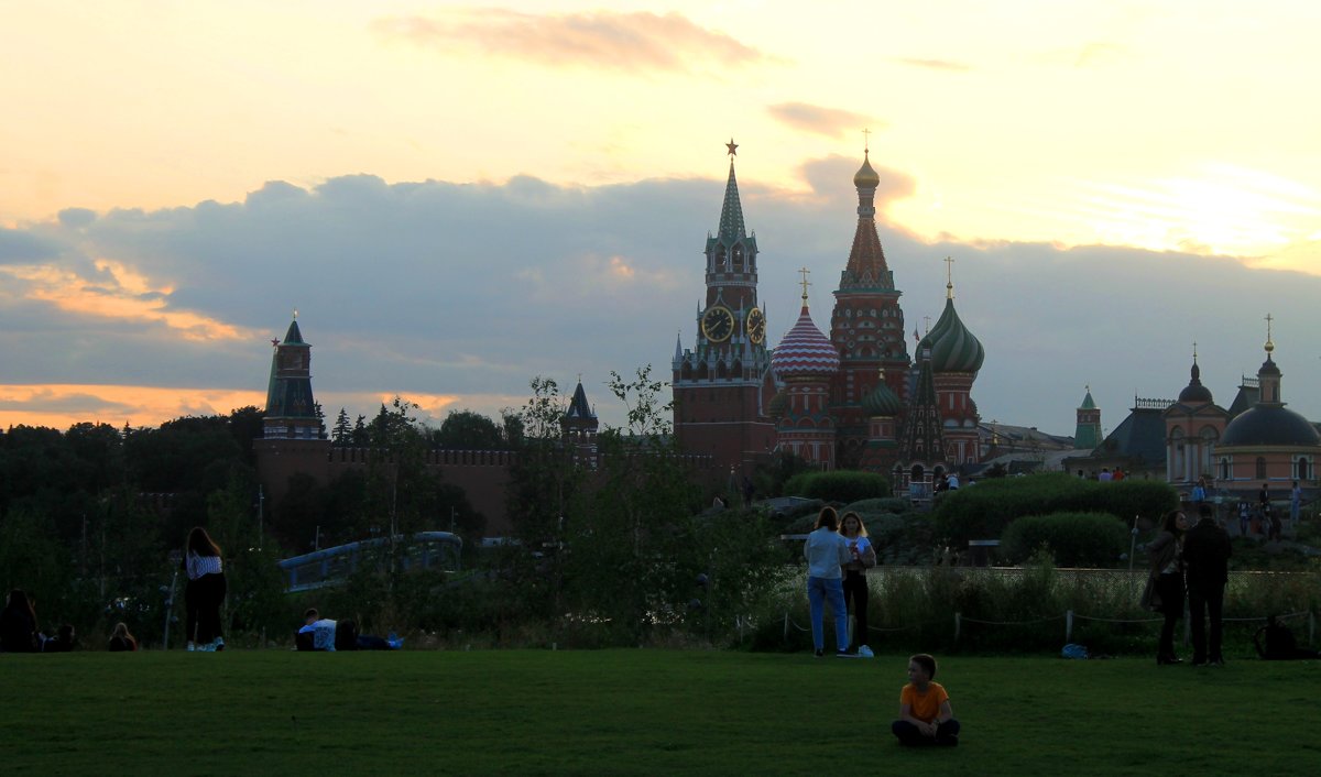 Москва парк Зарядье - Горкун Ольга Николаевна 