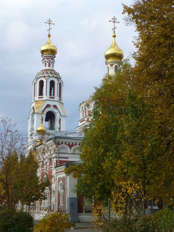 Вид на церковь Святой Великомученицы Варвары - Наиля 