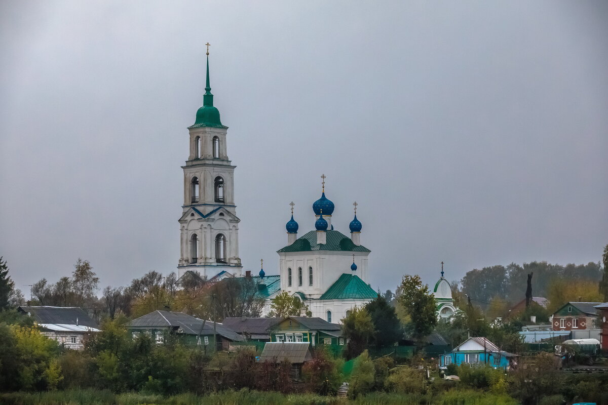 Осень -Волга - юрий макаров