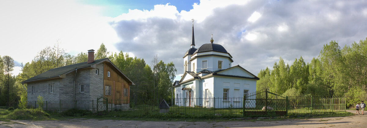 Церковь Покрова Пресвятой Богородицы в Надеждино. - Alexandr Gunin