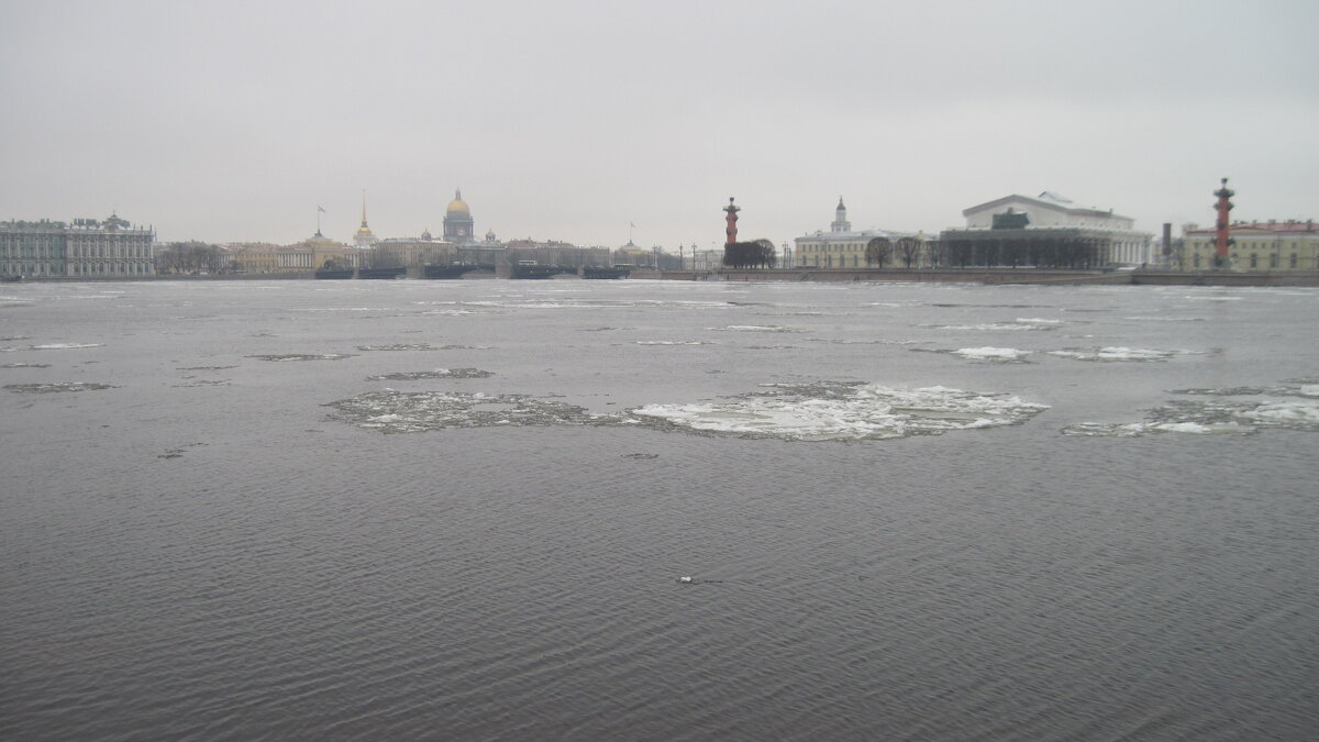 Петербург в январе - Маера Урусова