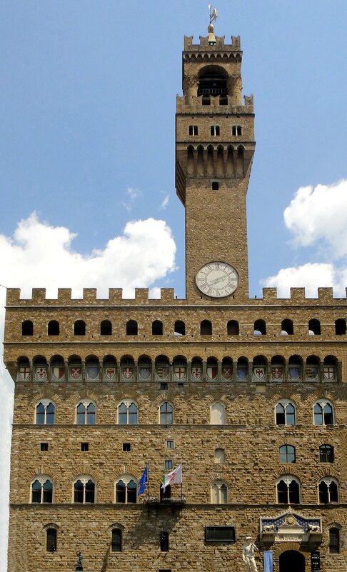 Средневековые стены Старого дворца (Palazzo Vecchio) - Елена Павлова (Смолова)