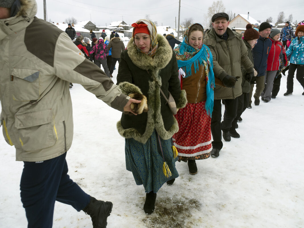 Поморское село Нёнокса. Хороводы - Владимир Шибинский