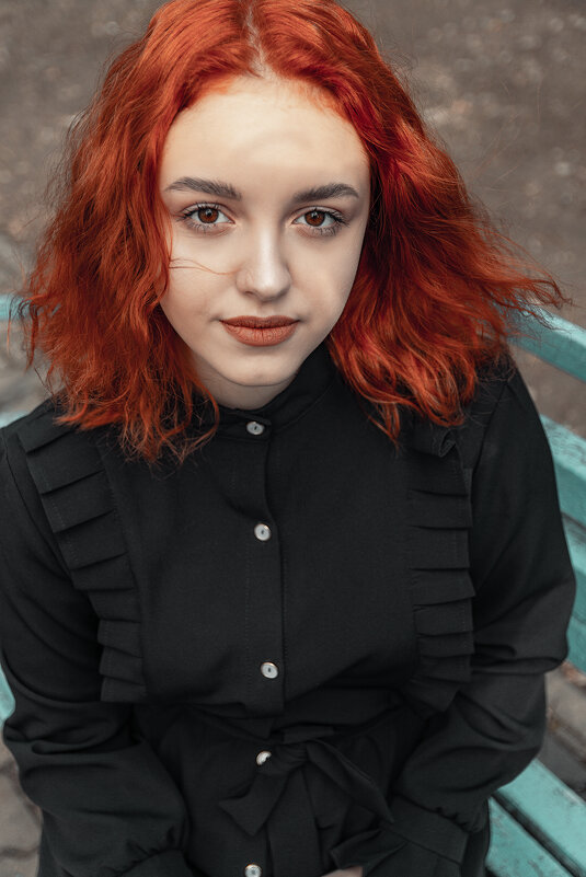 red hair girl - Ирина Айрисер