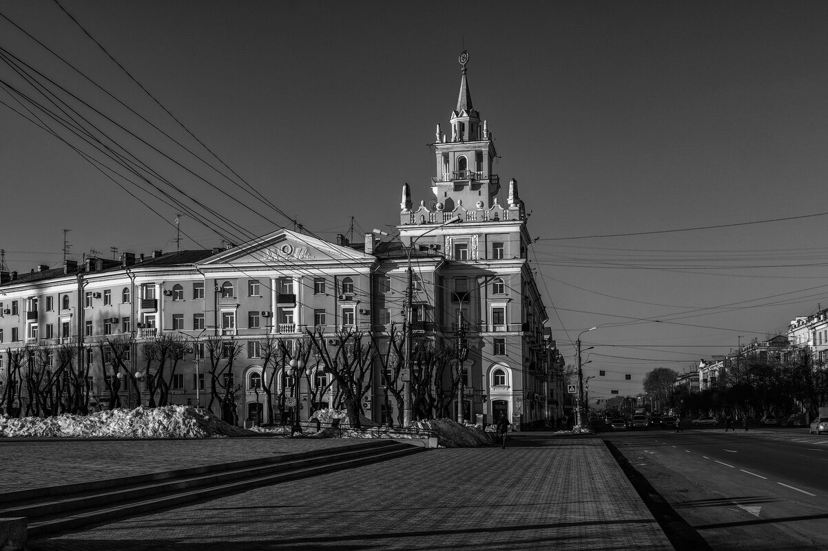 Проспект Ленина.(г.Комсомольск-на-Амуре). - Виктор Иванович Чернюк