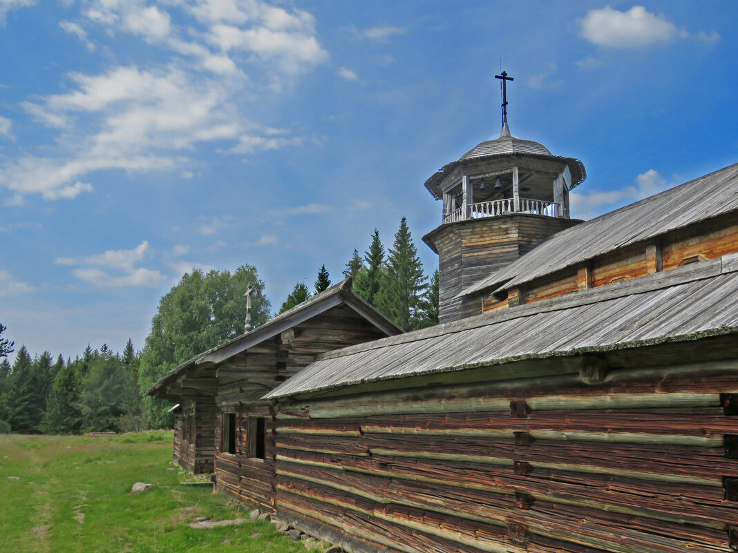 ограда с воротами и торговыми лавками  церкви Ильи Пророка - ИРЭН@ .