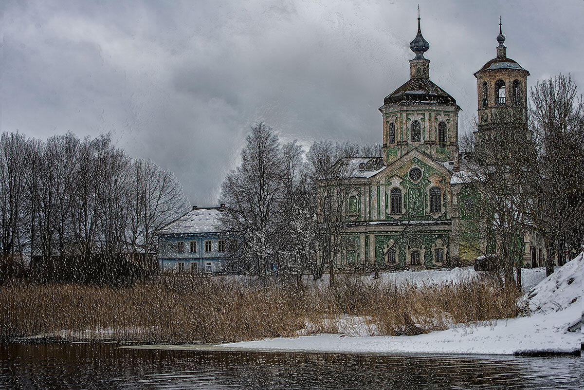 Зимний пейзаж - Вячеслав Ершов