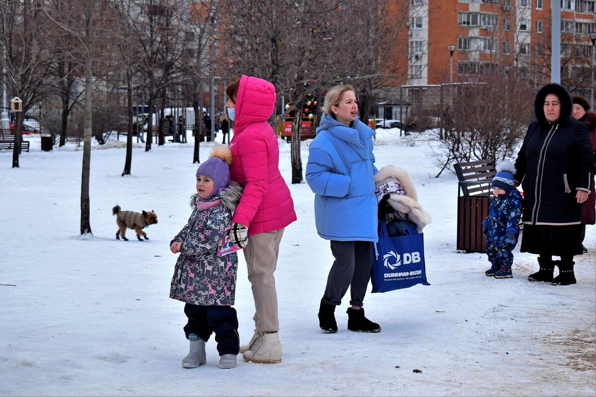 Волнуются мамы за детей на горе. - Татьяна Помогалова