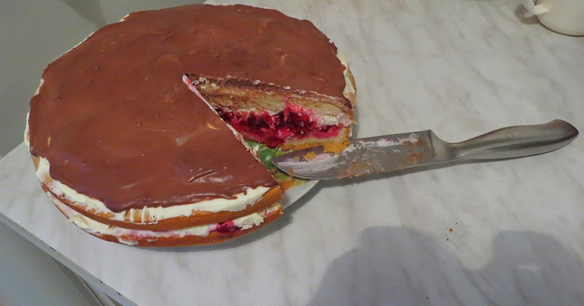 Домашний торт с вишней - Елен@Ёлочка К.Е.Т.