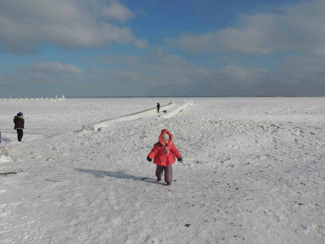 Одесса. Море замерзло. 31.01.2014 - Юрий Тихонов