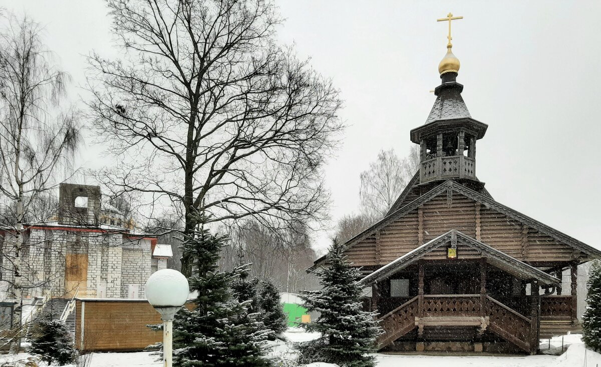 Храм св. прав. Иоанна Кронштадтского в пос. Колтуши - Елена Павлова (Смолова)