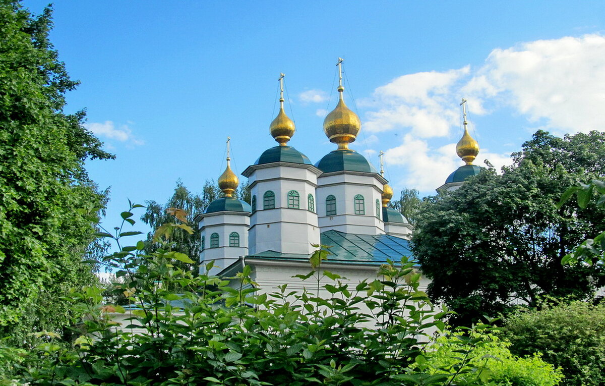 Лето. Воскресенский Собор. Череповец. - Ольга Елисеева