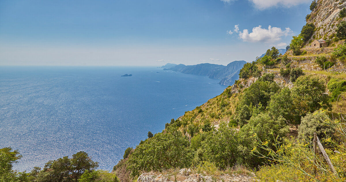 побережье Тирренского моря, Италия - юрий затонов