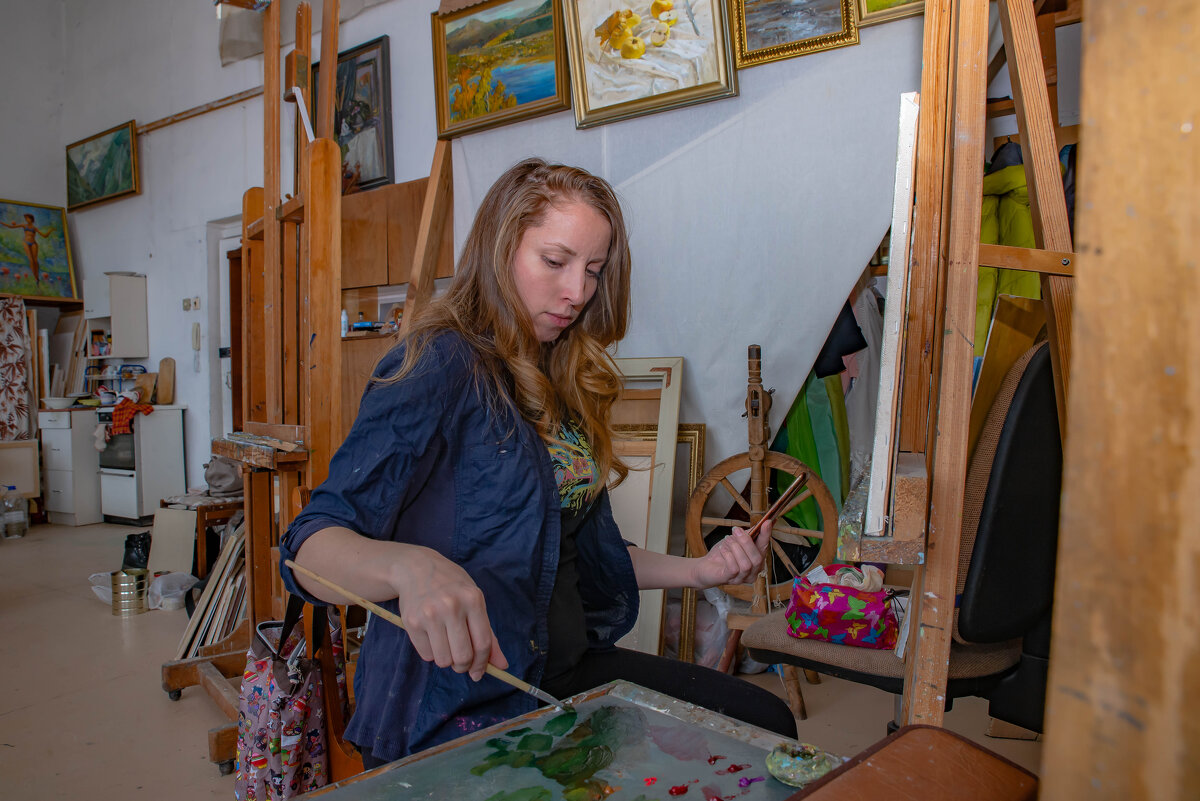 За работой. - Владимир Батурин За работой. - Владимир Батурин