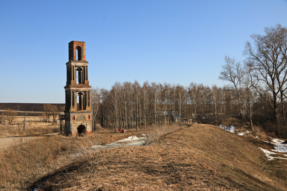 Колокольня в селе Городищи. - Ирина Нафаня