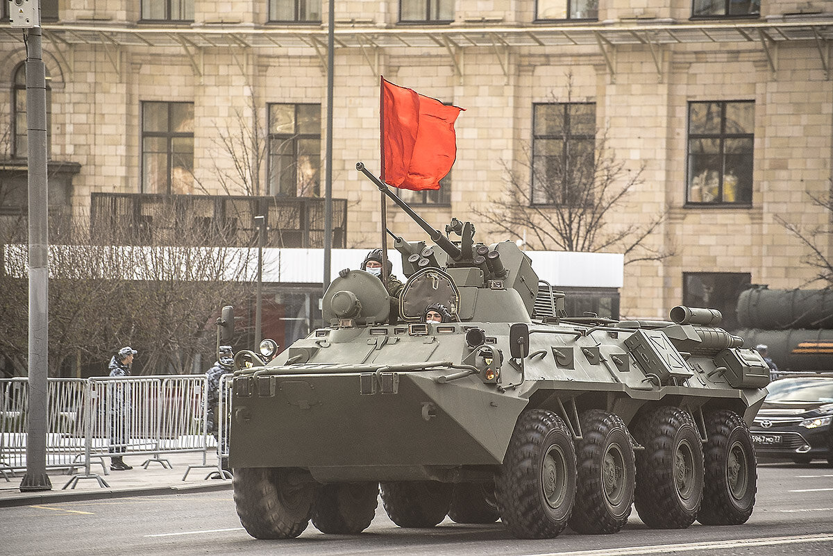 Москва. Репетиция парада Победы 9 мая 2021 года. - Игорь Олегович Кравченко