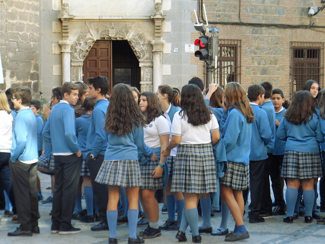 Испанские школьники Толедо - Галина Испанские школьники Толедо - Галина