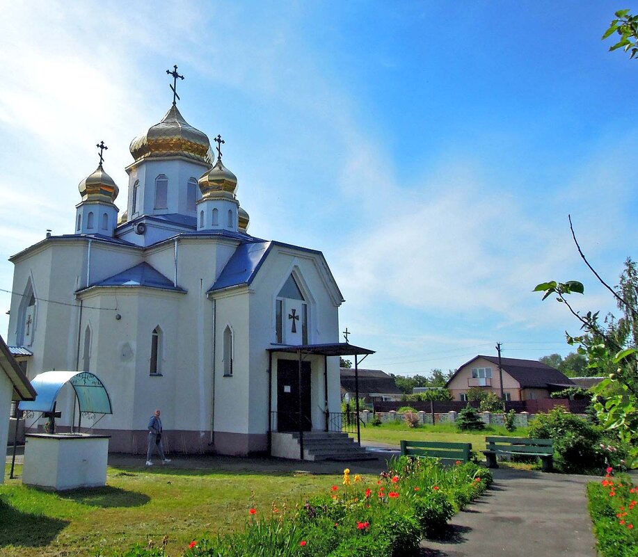 Деревенская церковь Покровы Богородицы - Тамара Бедай 