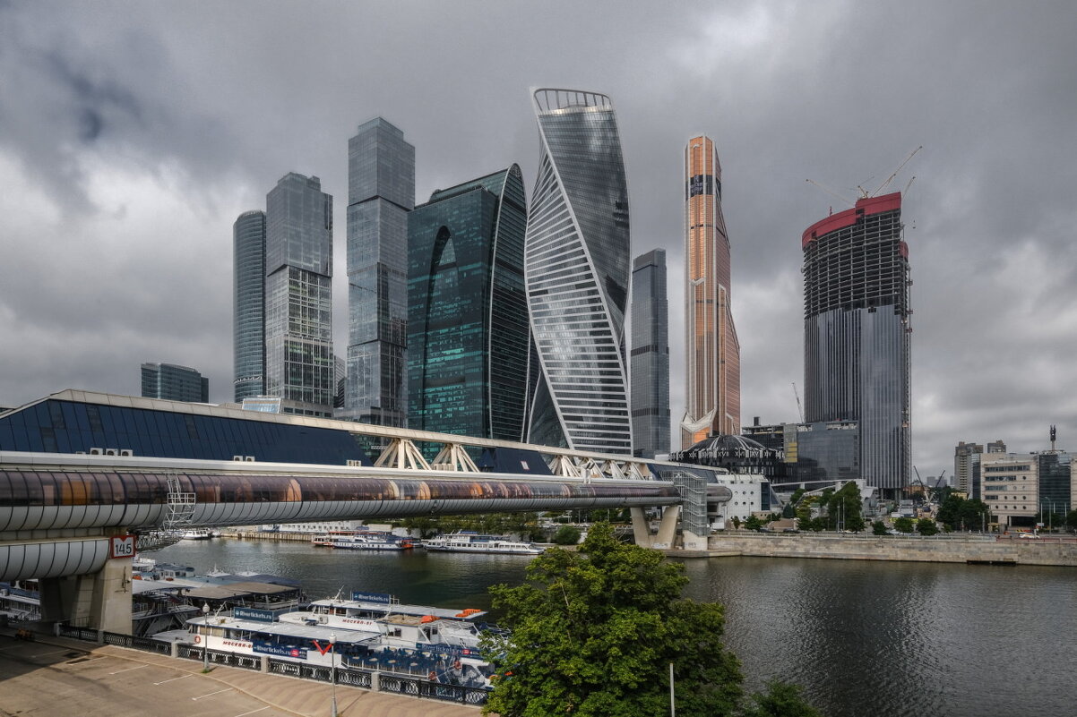 через мост в Москва-Сити - Георгий А