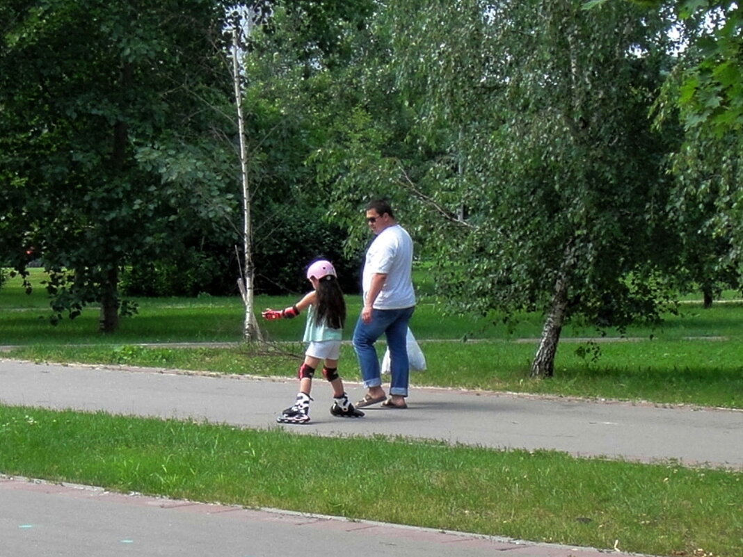 Первые шаги на роликах - Ольга Довженко