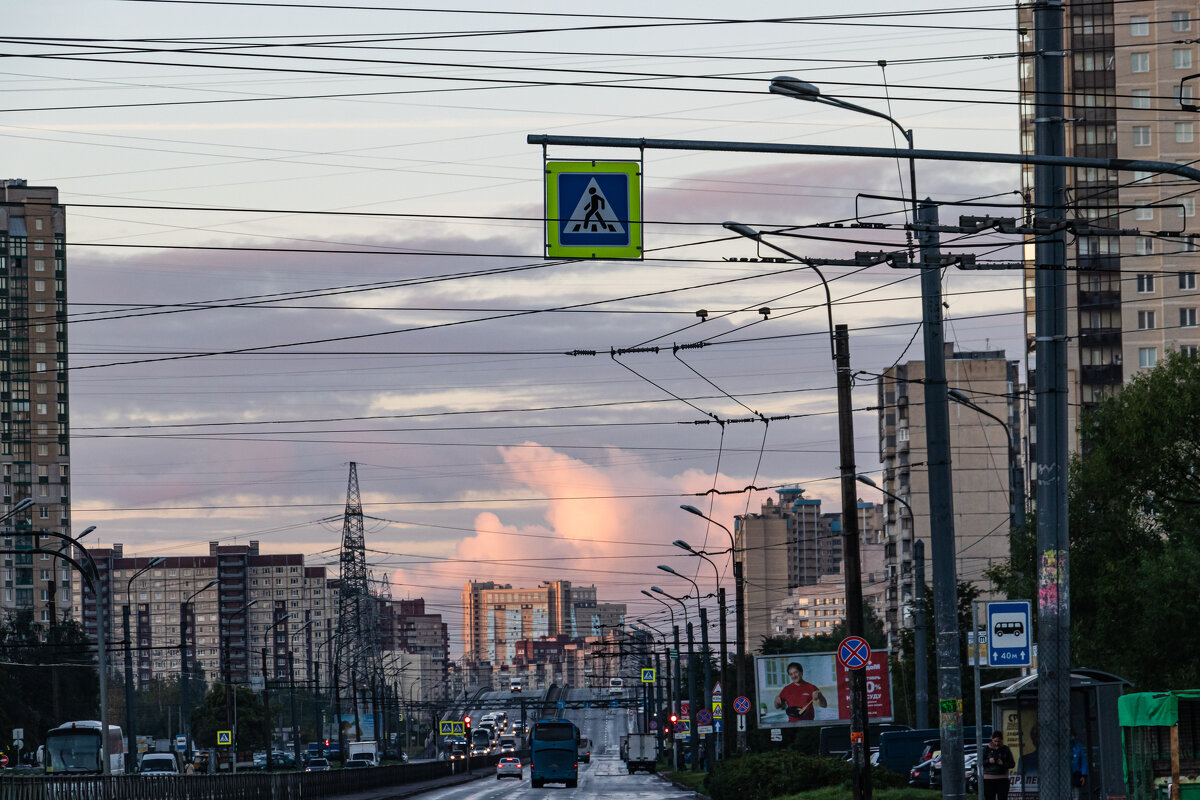 отсветы восхода в городе - navalon M