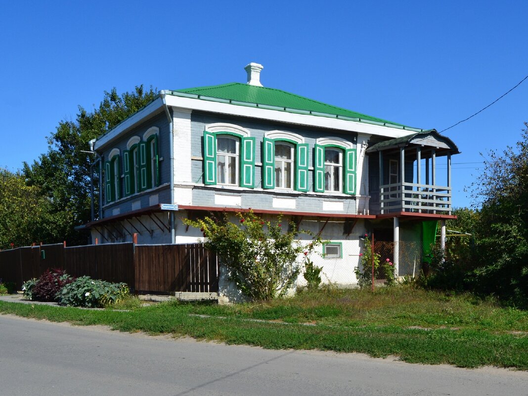 Старочеркасская. Дом по ул. Запроточной 29. - Пётр Чернега Старочеркасская. Дом по ул. Запроточной 29. - Пётр Чернега