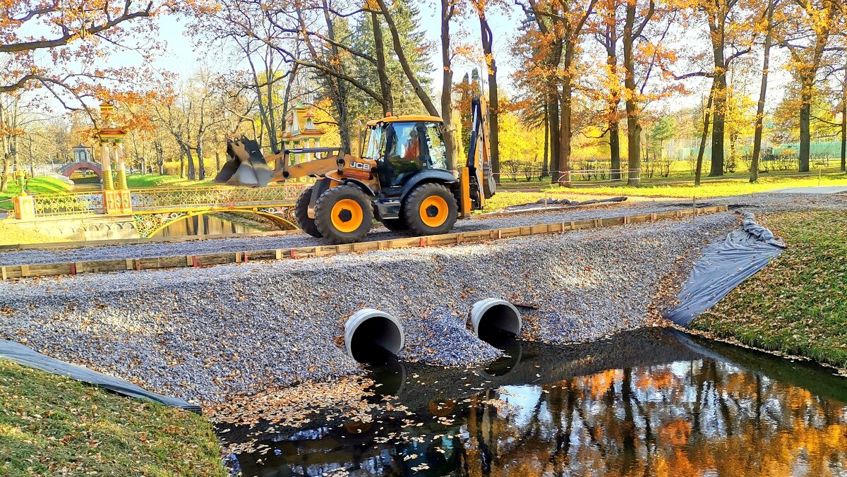 Дорога через Обводной канал в Александровском парке ЦС готова - Сергей 