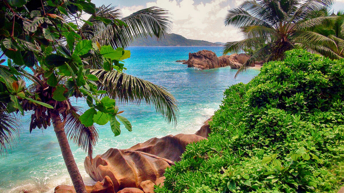 Seychelles. La Digue island. Patatran - Voyager .