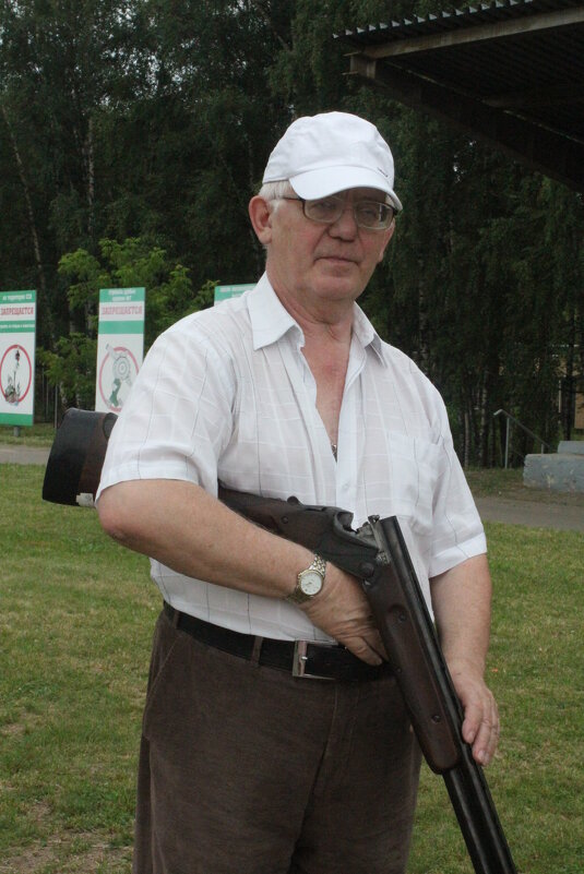 Портрет на стрельбище - Валерий 