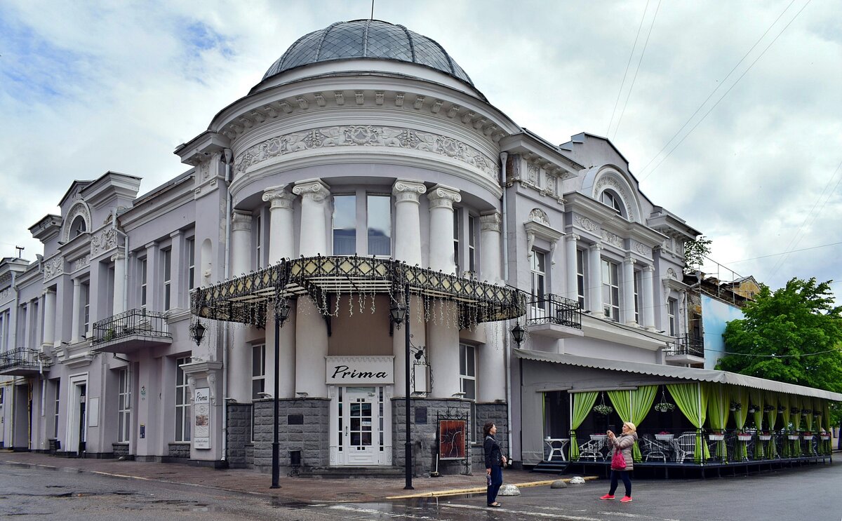 Дом Харлаба, Международный кредитный банк, 1910 г. Теперь - ресторан «Примо Виолино», - Татьяна Ларионова