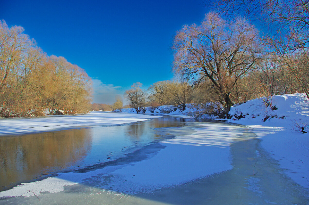 Зима: Солнечный денёк на Десне - Евгений Зима: Солнечный денёк на Десне - Евгений