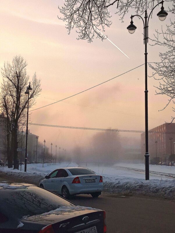 Туман на речке Пряжке - Фотогруппа Весна