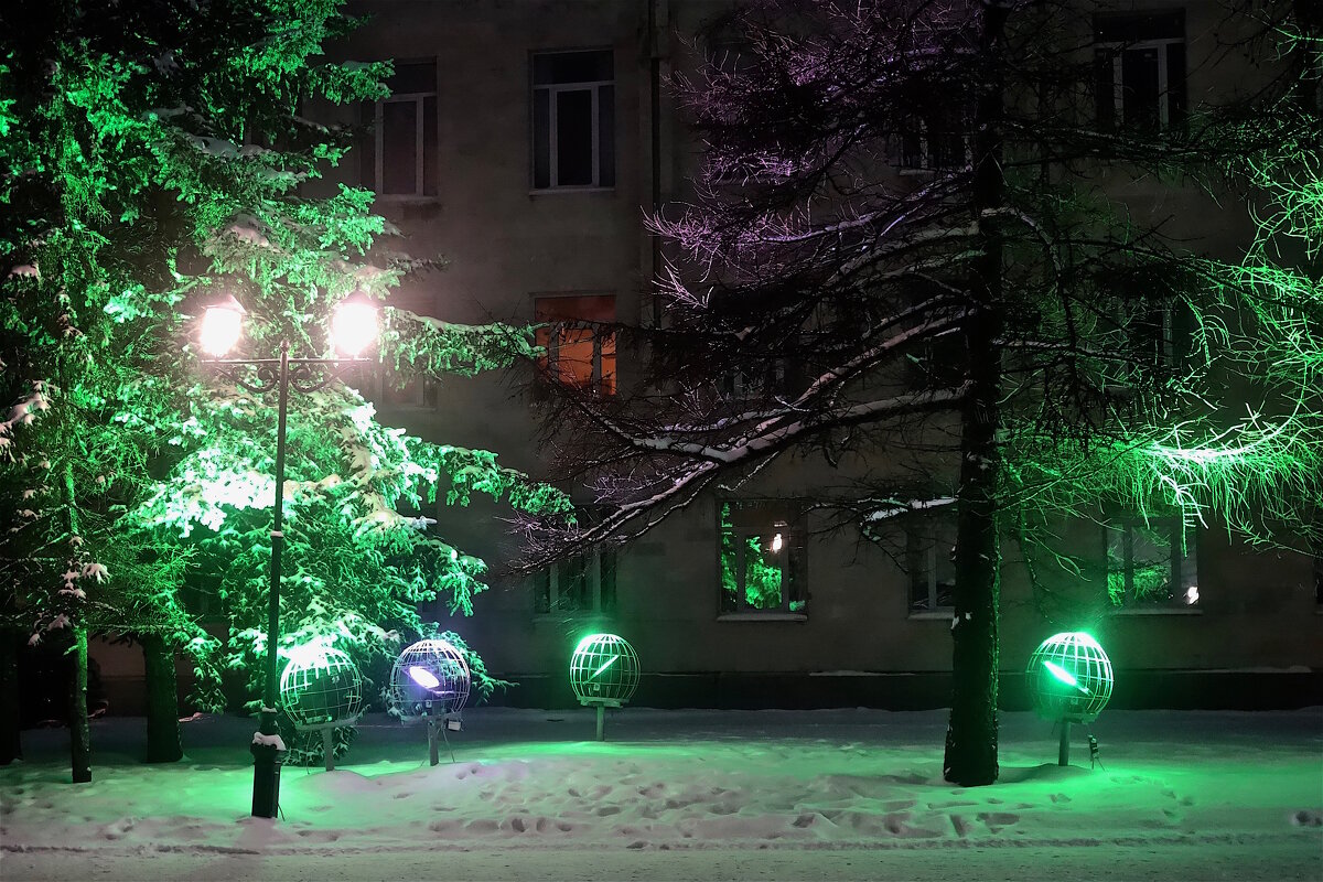 в новогодней Гатчине - Елена в новогодней Гатчине - Елена