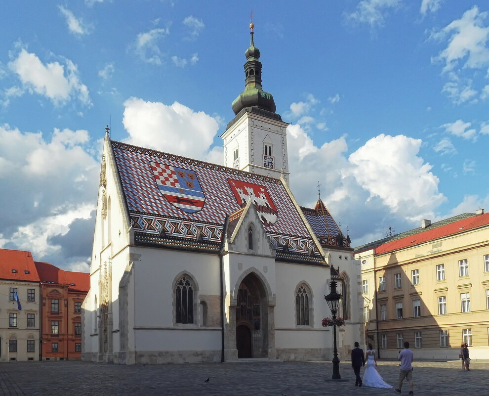 Загреб.Церковь Святого Марка. - Elena Ророva Загреб.Церковь Святого Марка. - Elena Ророva