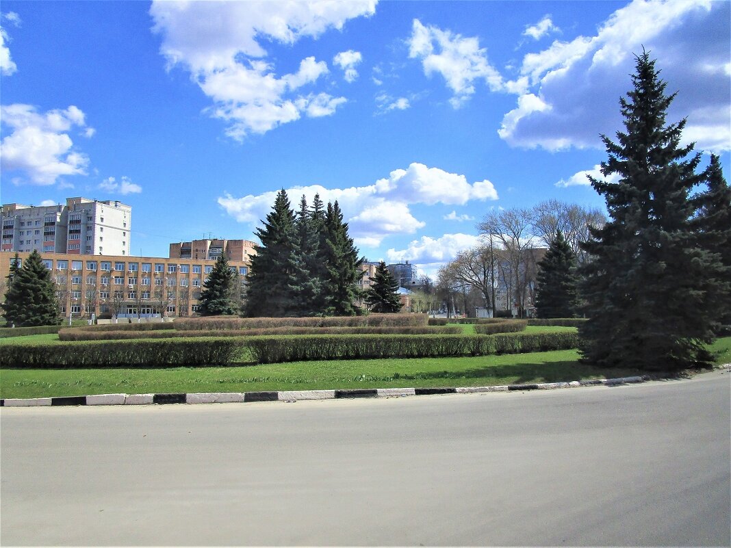 Ясное небо над городом...г.Рязань. - ЛЮДМИЛА 