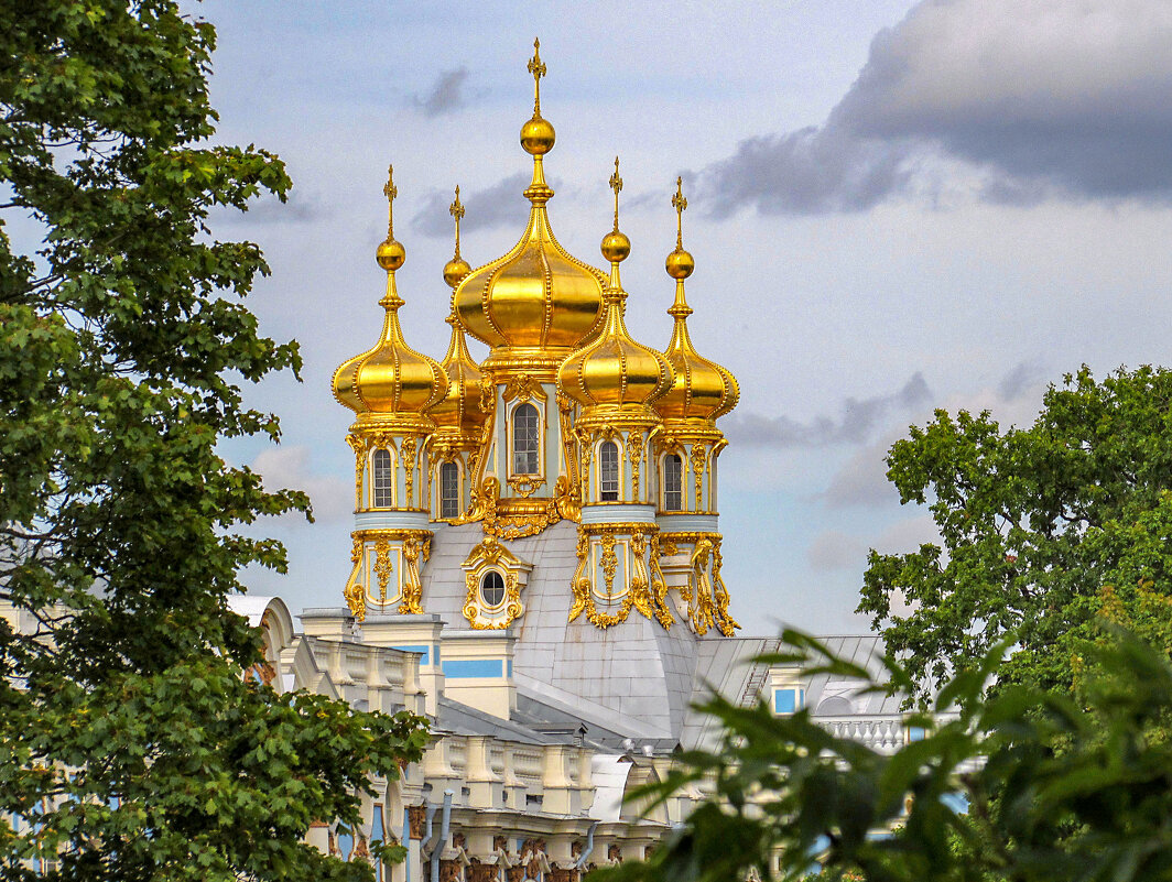 Церковь Воскресения Христова. Екатерининский дворец - Любовь Зинченко 