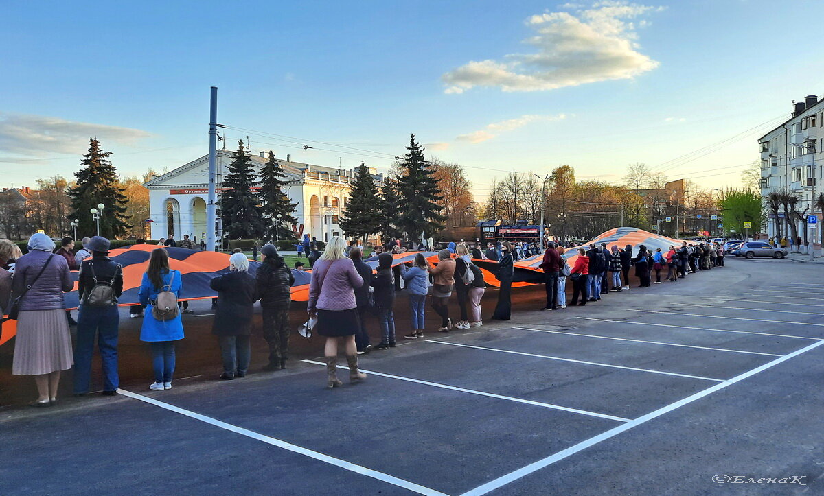 Георгиевская лента в моём городе - Елена Кирьянова