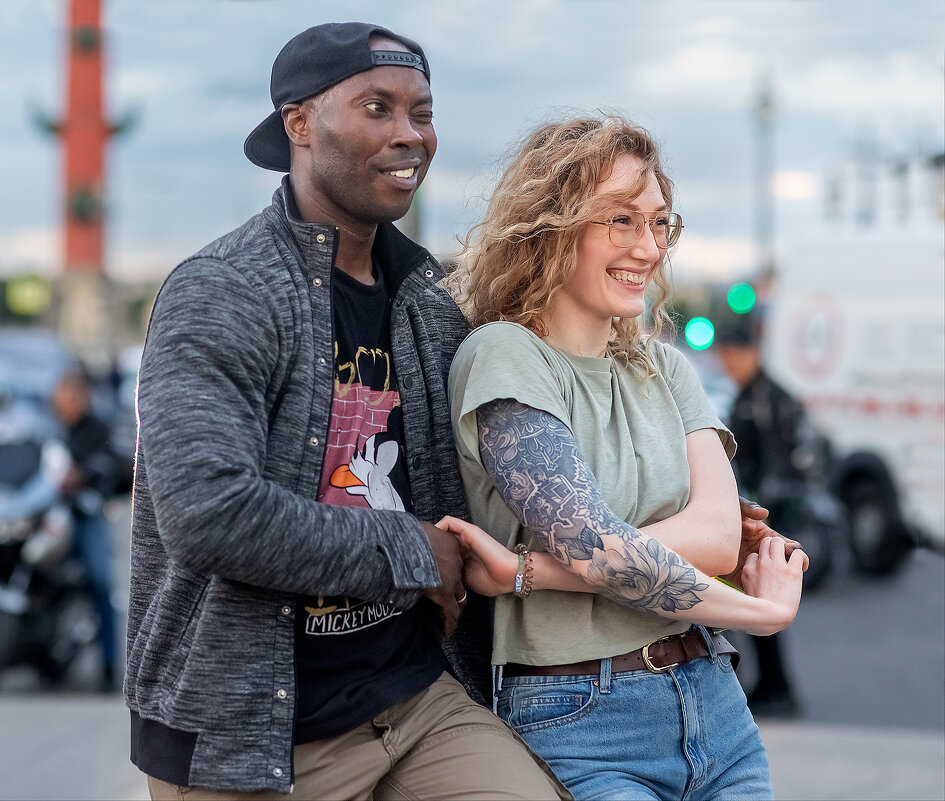 Сальса на стрелке Васильевского острова - юрий затонов